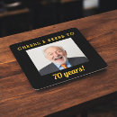 Search for 70th birthday coasters Cheers to 70 years