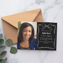 Search for black and white birthday invitations Coquette