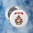 Search for black santa claus badges Reindeer