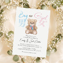 Search for bearly wait gender reveal invitations Cute