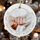 Search for newborn christmas tree decorations New parents