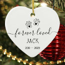 Search for dog pet memorial ornaments Simple