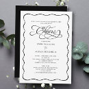 Search for frame engagement party invitations Retro