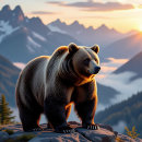 Search for bear cushions National park