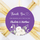 Search for purple white wedding stickers Heart
