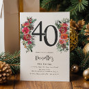 Search for orange 40th birthday invitations Trendy