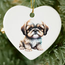Search for shih tzu christmas tree decorations Canine