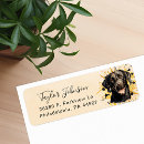 Search for black labs return address labels Cute
