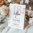 Search for eighteenth birthday invitations Gold