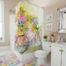 Search for bicycle shower curtains Colourful