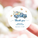 Search for blue truck stickers Baby shower