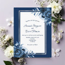 Search for navy blue watercolor invitations Trendy