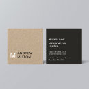 Search for monogram business cards Modern
