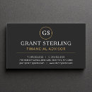 Search for high end business cards Black gold