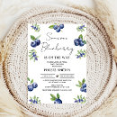 Search for blueberry baby shower invitations Elegant