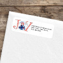 Search for candy cane return address labels Simple