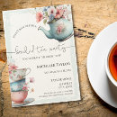 Search for afternoon tea bridal shower invitations Whimsical