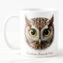 Search for screech owl mugs Bird