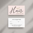 Search for rose business stationery Hairdresser