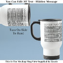 Search for message travel mugs Modern