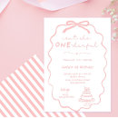 Search for baby girl birthday invitations Blush