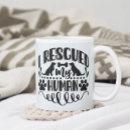 Search for rescued human mugs Dog
