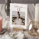Search for assignment table cards Script typography