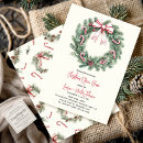 Search for candy cane christmas invitations Vintage