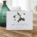 Search for southern magnolia invitations Greenery