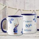 Search for cute 80th mugs For her