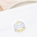 Search for blue and green baby shower stickers Watercolor