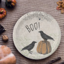 Search for crow plates Halloween party