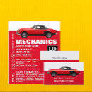Search for classic car business cards Vintage