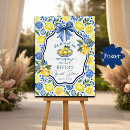 Search for lemon bridal shower welcome signs Floral