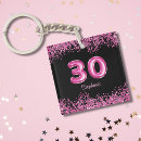 Search for 30th birthday key rings Pink