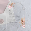 Search for dried floral rustic wedding invitations Summer fall autumn
