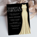 Search for golden birthday invitations Dress
