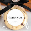 Search for thank you appreciation stickers Black and white