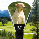 Search for monogrammed golf head covers Dad