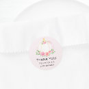 Search for pumpkin baby shower thank you stickers Pink