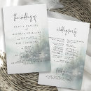 Search for mountain wedding programs Rustic