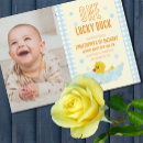 Search for duck 1st birthday invitations Bubbles