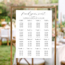 Search for table list wedding seating charts Black and white