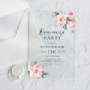 Search for pretty square invitations Blush