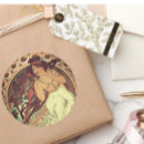 Search for alphonse mucha stickers Vintage