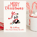 Search for red panda christmas cards Festive