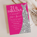 Search for girls 21st birthday invitations Party