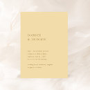 Search for yellow wedding invitations Modern