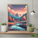 Search for river and mountains posters Autumn