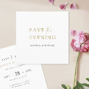 Search for gold save the dates Script